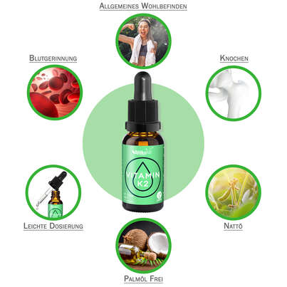 Sie sehen eine Packung BjökoVit Vitamin K2 MK7 all-trans 100mcg Tropfen vegan, Produktbild: 06 BjökoVit Vitamin K2 MK7 all-trans 100mcg Tropfen vegan, A-Nr.: 5174785 - 06