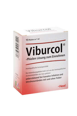 Viburcol®-Phiolen, A-Nr.: 3927401 - 01