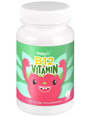 BjökoVit Vitamin B12 Kautabletten für Kinder vegan, A-Nr.: 5174756 - 01