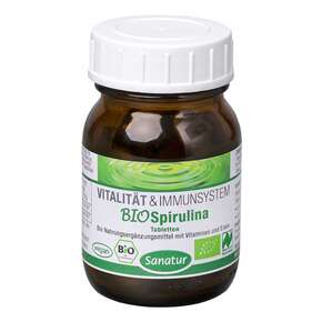 Sanatur Spirulina Tabletten BIO 400mg, A-Nr.: 4258184 - 01