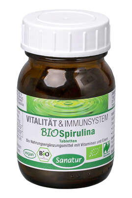 Sanatur Spirulina Tabletten BIO 400mg, A-Nr.: 4258184 - 01