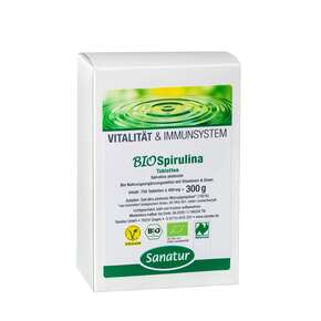 Sanatur Spirulina Tabletten BIO 400mg, A-Nr.: 4258238 - 01