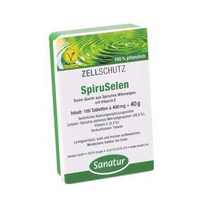 Sanatur SpiruSelen hefefrei Hau Tabletten, A-Nr.: 4258600 - 01