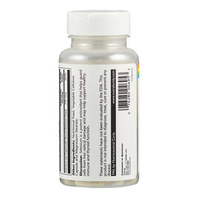 Sie sehen eine Packung Supplementa Selen 200 mcg Kapseln, Produktbild: 03 Supplementa Selen 200 mcg Kapseln, A-Nr.: 5574591 - 03