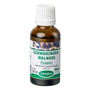 Schwarznuss Walnuss Essenz Bio Sanatur, A-Nr.: 4736206 - 01