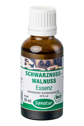 Schwarznuss Walnuss Essenz Bio Sanatur, A-Nr.: 4736206 - 01