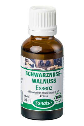 Schwarznuss Walnuss Essenz Bio Sanatur, A-Nr.: 4736206 - 02