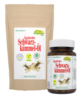 Schwarzkümmel-Öl Bio Kapseln 220 Stück, A-Nr.: 5581355 - 03