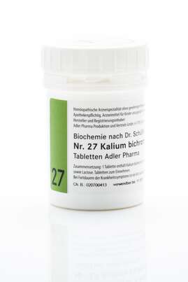 Schüßler Salz Adler Nr. 27 D12 Tabletten, A-Nr.: 2980043 - 01