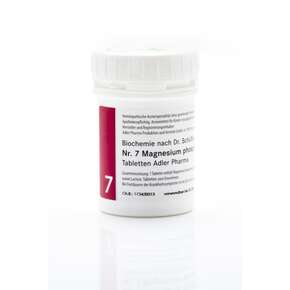 Sie sehen eine Packung Schüßler Salz Adler Nr. 7 D6 Tabletten, Produktbild: 01 Schüßler Salz Adler Nr. 7 D6 Tabletten, A-Nr.: 2262276 - 01