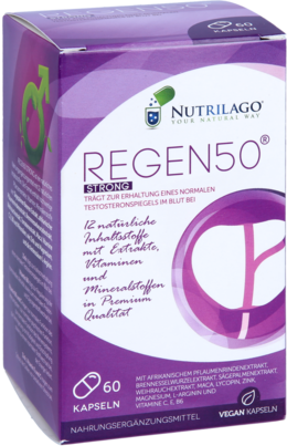 REGEN50 STRONG NUTRILAGO KAPSELN ( 60 ST), A-Nr.: 5814747 - 02