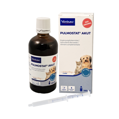 Pulmostat akut - Ergänzungsfuttermittel für Hunde und Katzen, A-Nr.: 4613260 - 01