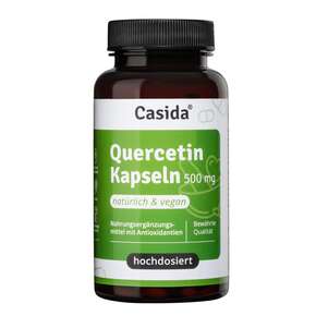 Quercetin Kapseln 500 mg hochdosiert, A-Nr.: 5629412 - 01