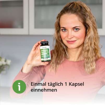 Quercetin Kapseln 500 mg hochdosiert, A-Nr.: 5629412 - 03