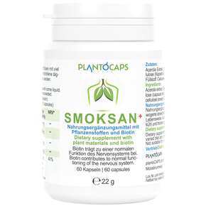 plantoCAPS SMOKSAN+ Kapseln, A-Nr.: 4606780 - 01