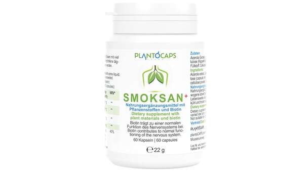 plantoCAPS SMOKSAN+ Kapseln, A-Nr.: 4606780 - 02