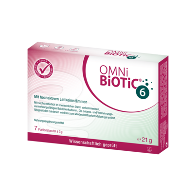 OMNi-BiOTiC® 6, 7 Sachets a 3g, A-Nr.: 3084457 - 01