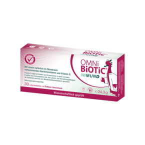 OMNi-BiOTiC® iMMUND, 30 Lutschtabletten, A-Nr.: 5462981 - 01