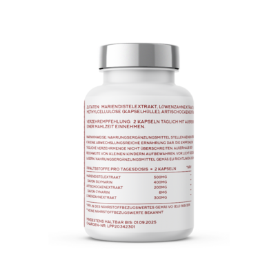 Sie sehen eine Packung Naturvit® Mariendistel Plus, Produktbild: 02 Naturvit® Mariendistel Plus, A-Nr.: 5824390 - 02