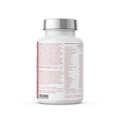 Sie sehen eine Packung Naturvit ® Complex Plus Multivitamin vegan, Produktbild: 02 Naturvit ® Complex Plus Multivitamin vegan, A-Nr.: 5666330 - 02