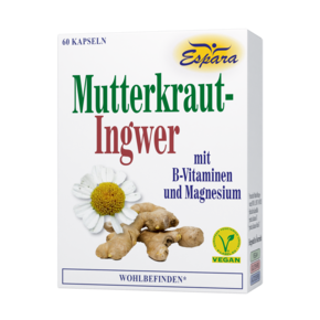 Espara Mutterkraut-Ingwer Kapseln, A-Nr.: 4865808 - 01