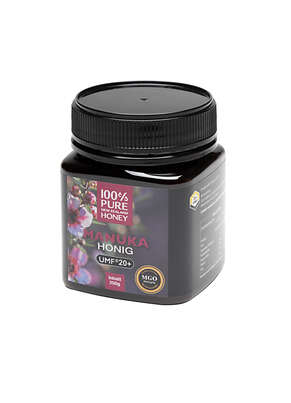 Sie sehen eine Packung Allcura Manuka Honig MGO 800, Produktbild: 01 Allcura Manuka Honig MGO 800, A-Nr.: 4608218 - 01
