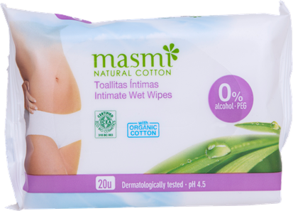 Masmi Organic Care - Bio Intimpflegetücher, A-Nr.: 4596834 - 02