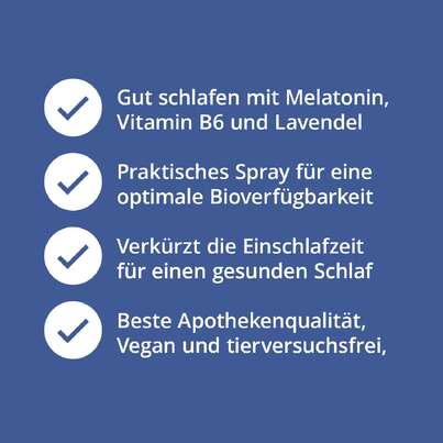 Sie sehen eine Packung Casida Melatonin Spray „Schlaf schön“, Produktbild: 04 Casida Melatonin Spray „Schlaf schön“, A-Nr.: 5429819 - 04