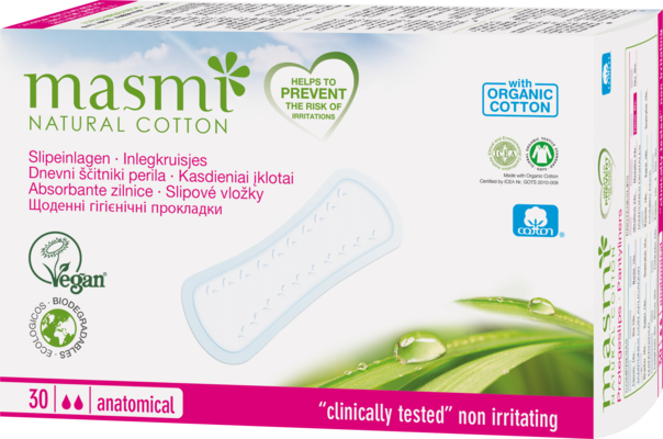 Masmi Organic Care - Bio Slipeinlagen Classic, A-Nr.: 4368808 - 02