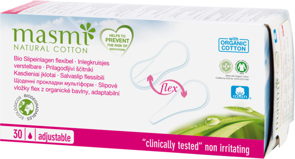 Masmi Organic Care - Bio Slipeinlagen Flex, A-Nr.: 4368814 - 01