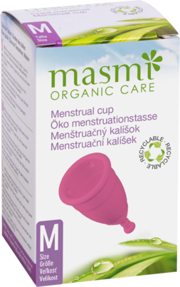 Masmi Öko Menstruationstasse Größe M, A-Nr.: 4620834 - 01