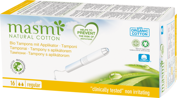 Masmi Organic Care - Bio Tampons Classic mit Applikator, A-Nr.: 4368837 - 01