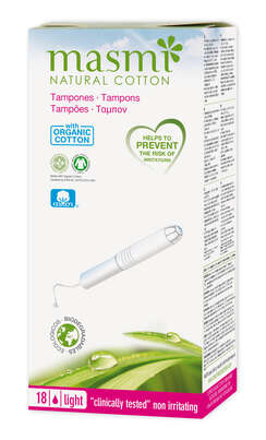 Masmi Organic Care - Bio Tampons Light / Mini mit Applikator, A-Nr.: 4531183 - 04