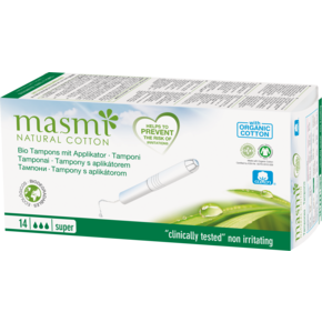 Masmi Organic Care - Bio Tampons Super mit Applikator, A-Nr.: 4368843 - 01