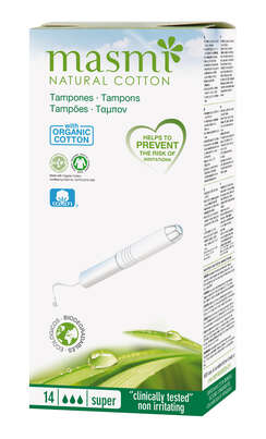 Masmi Organic Care - Bio Tampons Super mit Applikator, A-Nr.: 4368843 - 04