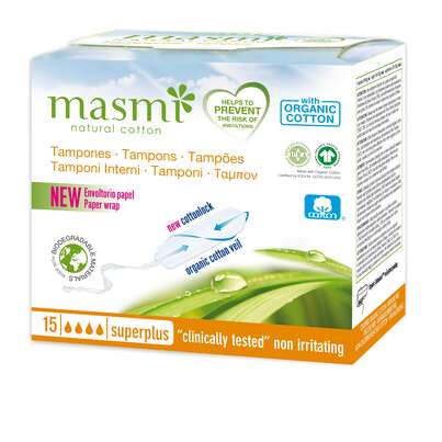 Masmi Organic Care - Bio Tampons Super Plus, A-Nr.: 4368895 - 01