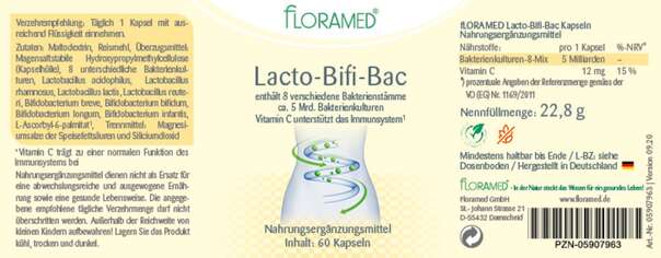 Floramed Lacto-Bifi-Bac, A-Nr.: 4390245 - 01