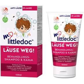 mylittledoc® LÄUSE WEG! Behandlungs-Shampoo &amp;amp; Kamm, A-Nr.: 5479059 - 01