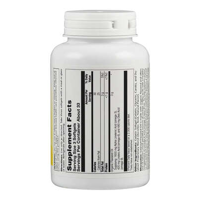Supplementa Leinsamenöl 1000 mg Kapseln, A-Nr.: 5574013 - 02