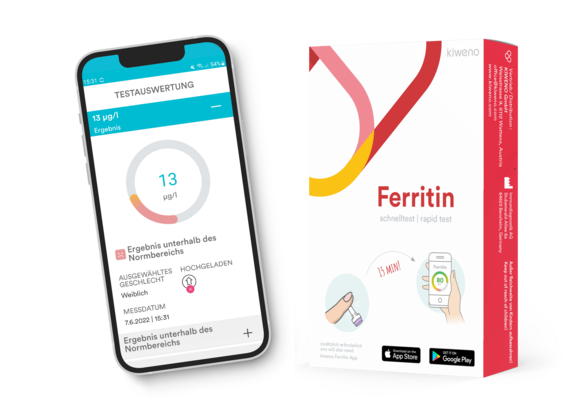 Ferritin Schnelltest, A-Nr.: 5717961 - 01