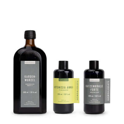 Sie sehen eine Packung Kasimir und Lieselotte - Karde Kur Basic, Produktbild: 01 Kasimir und Lieselotte - Karde Kur Basic, A-Nr.: 5176979 - 01