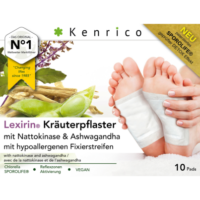 Lexirin Kräuterpflaster mit Nattokinase und Ashwagandha, A-Nr.: 4161071 - 02