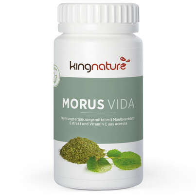 Sie sehen eine Packung Kingnature Morus Vida, Produktbild: 01 Kingnature Morus Vida, A-Nr.: 4802334 - 01
