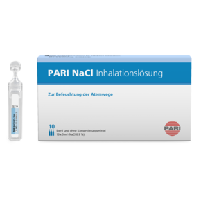 PARI NaCl 0,9% Inhalationslösung, A-Nr.: 4758107 - 01