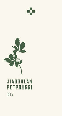 Sie sehen eine Packung Kasimir und Lieselotte – Jiaogulan Potpourri Tee 100 g, Produktbild: 01 Kasimir und Lieselotte – Jiaogulan Potpourri Tee 100 g, A-Nr.: 5176531 - 01