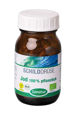 Sanatur Jod Kapseln 100% pflanzlich BIO, A-Nr.: 4259137 - 01