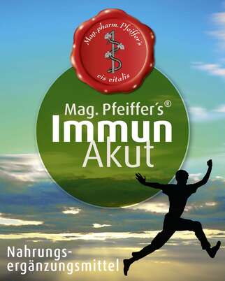 Sie sehen eine Packung Mag. Pfeiffer’s® Immun akut, Produktbild: 02 Mag. Pfeiffer’s® Immun akut, A-Nr.: 4171721 - 02
