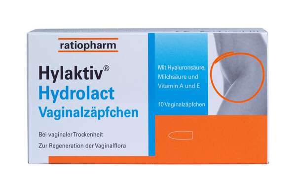 Hylaktiv Hydrolact Vaginalzäpfchen, A-Nr.: 3883431 - 01