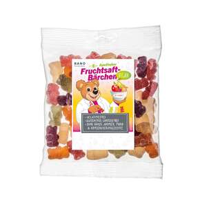 BANO VEGANE FRUCHTSAFTBÄRCHEN 150g 45 Stk., A-Nr.: 4170667 - 01