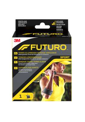 FUTURO™ Tennis-Ellenbogen-Bandage anpassbar 45975, Verstellbar SPORT (17.8 - 35.6 cm), A-Nr.: 3041867 - 01